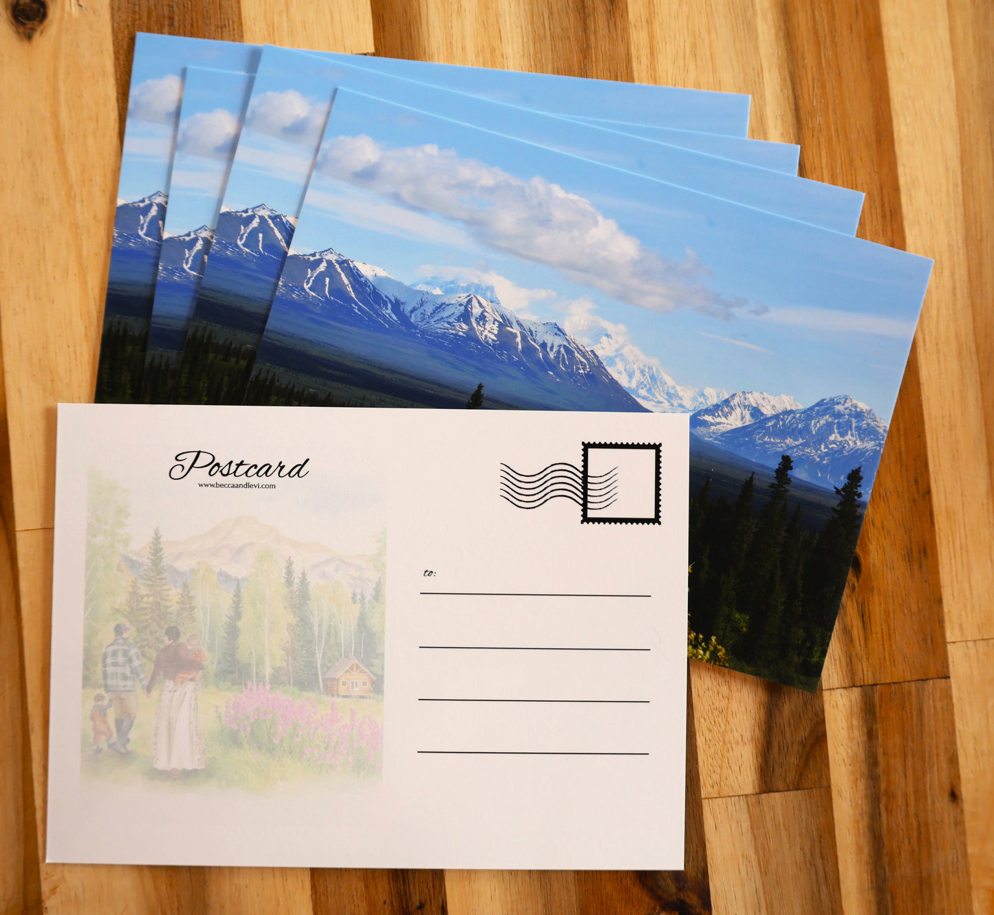 Denali Highway Postcard
